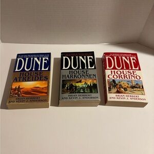 Dune Paperback Book Set - These books are the prelude to Dune (Prequels)
